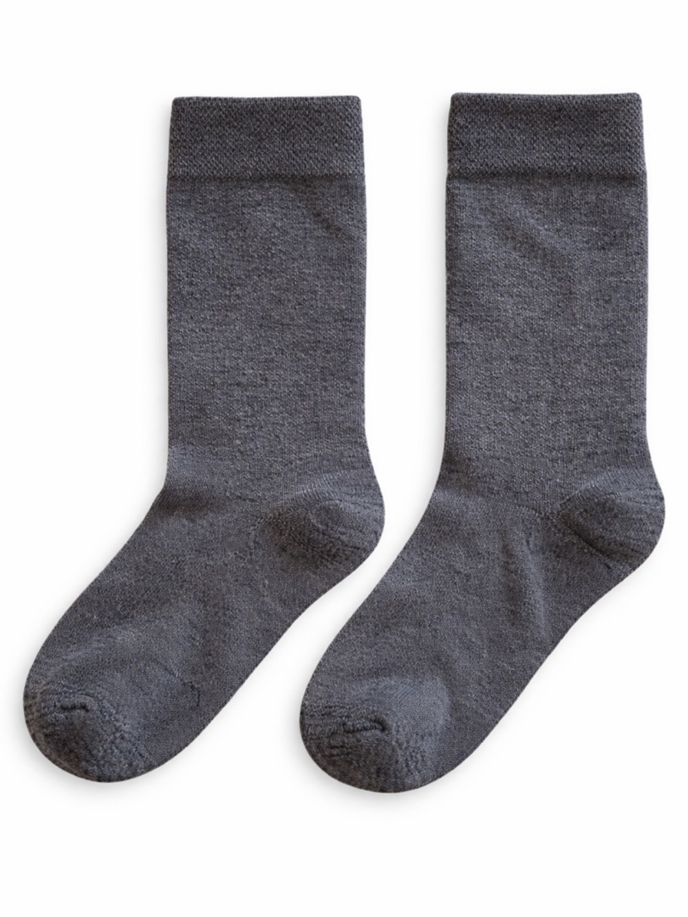 Heather Gray Crew Length Socks